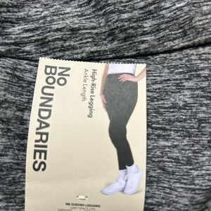 No Boundaries Charcoal High-Rise Leggings